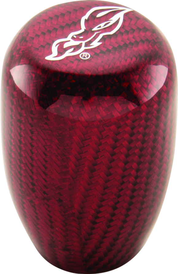 DragonFire Racing Shift Knob Short- Red Carbon Fiber