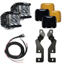 Rigid 2021+ Ford Bronco Sport A-Pillar D-SS Series Side Shooter Light Mount Kit-1