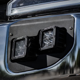Rigid Industries 2020+ Ford Super Duty Dual Fog Mount - 0