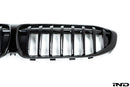 BMW M Performance G20 330i Pre-LCI Shadowline Front Grille-4
