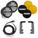 Rigid Industries 2022+ Toyota Tundra A-Pillar Light Kit (6in 360-Series)-1