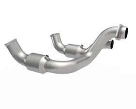 Kooks 20-22 Ford F250 7.3L V8 / Ford F350 7.3L V8 3in SS Green Connecting Pipes