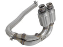 aFe Power Direct Fit Catalytic Converter Replacements Front 04-06 Jeep Wrangler (TJ/LJ) I6-4.0L-1