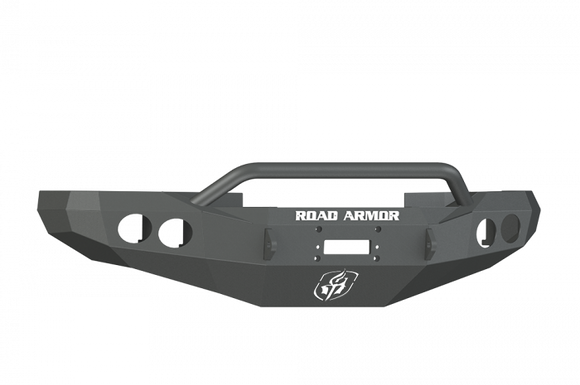 Road Armor 94-96 Dodge 1500/2500 Stealth Front Winch Bumper w/Pre-Runner Guard - Tex Blk
