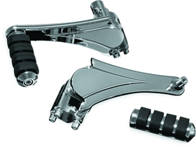 Kuryakyn Adjustable Passenger Pegs With ISO Small Pegs 10 and Up Chrome
