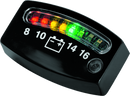 Kuryakyn LED Battery Gauge Universal Black-1