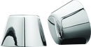 Kuryakyn Front Axle Nut Caps Chrome-1