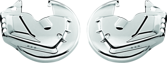 Kuryakyn Brake Rotor Cover Honda 01-17 GL1800 Except Airbag Models - Chrome