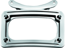 Kuryakyn Curved License Plate Frame Chrome-1