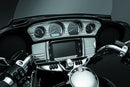 Kuryakyn Deluxe Tri-Line Stereo Trim Kit 14-Up Touring Models Chrome-1