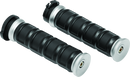 Kuryakyn Dillinger Grips Dual Cable Silver-1