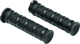 Kuryakyn Dillinger Grips Dual Cable Satin Black