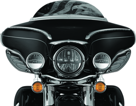 Kuryakyn Dragon Wing Air Deflectors Dark Smoke