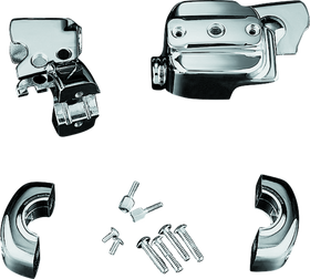 Kuryakyn Brake & Clutch Control Dress-Up Kit Single Disc Front Brakes 96-14