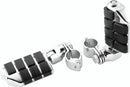 Kuryakyn Dually ISO  Pegs With 1-1/4inch Clamp Chrome (Pair)-1