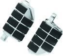Kuryakyn Dually ISO Peg With Male Mount Adapter Chrome (Pair)-1