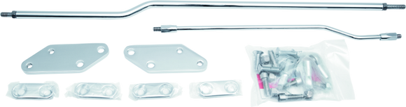 Kuryakyn 03-08 Dyna Forward Control Extenders 3in. - Chrome
