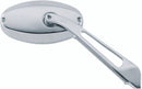 Kuryakyn Ellipse Mirror Flat Glass Chrome-1