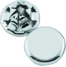 Kuryakyn Custom End Plugs Chrome For 3/8inch Allen Bolts (Set of 6)-1