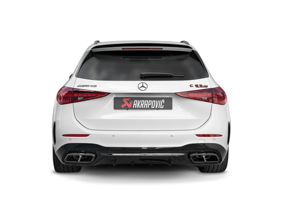 Akrapovic Mercedes-AMG C 63 S E Performance C 43 4MATIC (W206, S206) - Slip-On Line (Titanium)