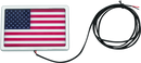 Kuryakyn Freedom Flag LED 4in X 6in Chrome-1