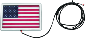 Kuryakyn Freedom Flag LED 4in X 6in Chrome