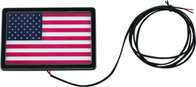 Kuryakyn Freedom Flag LED 4in X 6in Black