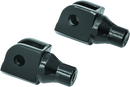 Kuryakyn Front Tapered Peg Adapter Gloss Black-1