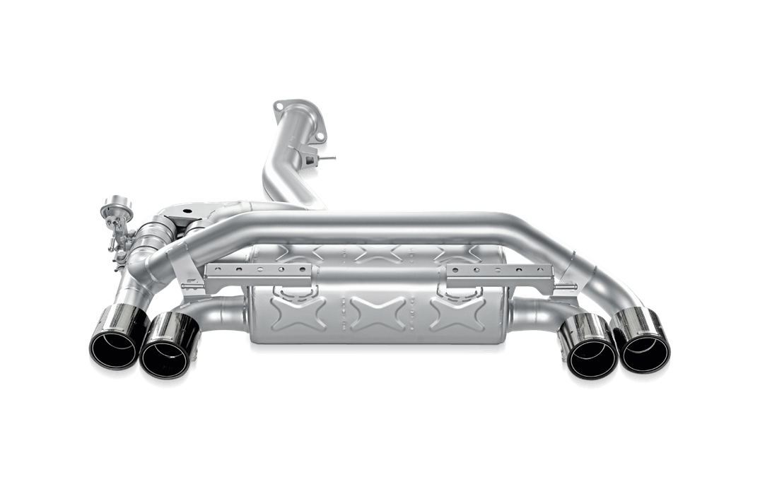 Akrapovic 11-12 BMW 1 Series M Coupe (E82) Slip-On Line (Titanium) (Req. Tips)
