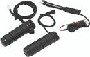 Kuryakyn Heated ISO Grips Dual Cable Gloss Black-1