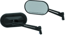 Kuryakyn Heavy Industry Mirrors Black-1