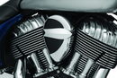 Kuryakyn Horn Cover John Shope Series Chrome-1