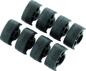 Kuryakyn ISO Large Peg Replacement Rubbers (8 Pcs)
