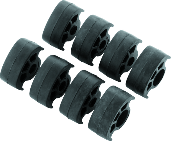 Kuryakyn ISO Large Peg Replacement Rubbers (8 Pcs)