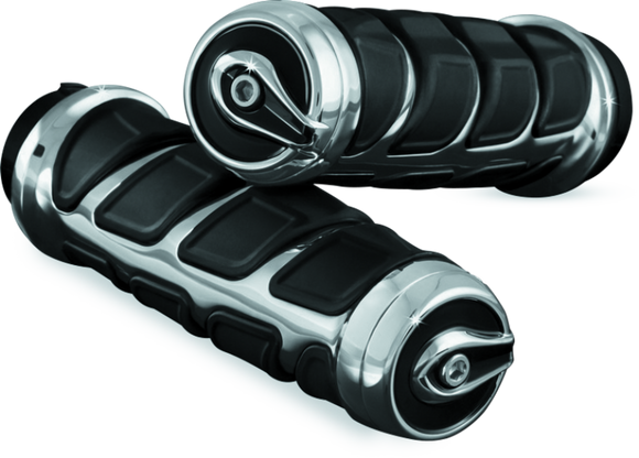 Kuryakyn Kinetic Grips Universal 1in Chrome