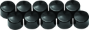 Kuryakyn Kool Kaps Gloss Black 1/4inch Allen Head-1