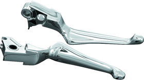 Kuryakyn Boss Blades With Adjustable Clutch 96-Up Cable Chrome