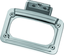 Kuryakyn L.E.D. Curved License Plate Frame Indian Chrome-1