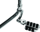 Kuryakyn Longhorn Offset Dually ISO Peg With 1-1/2in Clamp Chrome-1
