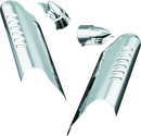 Kuryakyn Lower Leg Deflector Shields 00-13 Touring Chrome-1