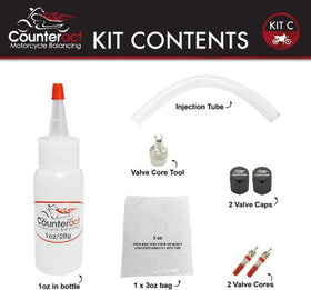 Counteract Motorcycle Balancing Bead DIY Kit: (1) 1oz Bag / (1) 3oz Bag - 0