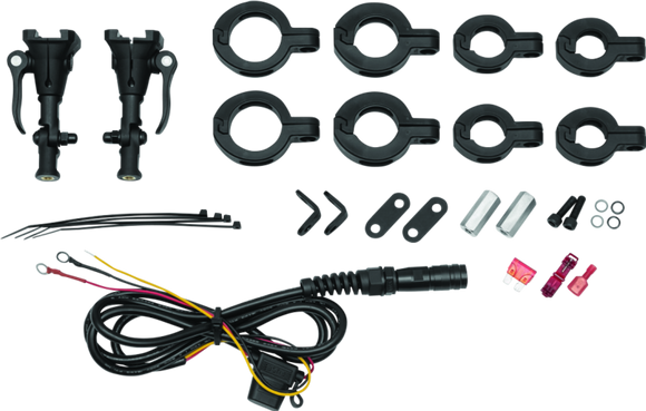 Kuryakyn Mount Kit For Wanderbar For 7/8in-1-1/2in Bars