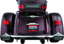 Kuryakyn Rear Mud Flaps For Trikes Chrome-1