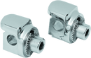 Kuryakyn Non-Pivot Splined Peg Adapter Harley-Davidson Models Chrome-1