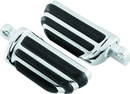 Kuryakyn Pilot Pegs With Male Mount Adapter Chrome-1