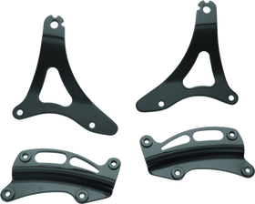 Kuryakyn Quick Release Attachment Point Kit 14-Up Touring Models Black