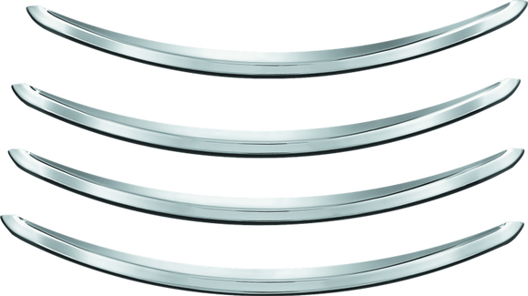 Kuryakyn Rear Fender Accents FLHRXS / FLHX/FLHXS / FLTRX/XS Models Chrome