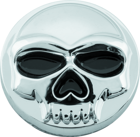 Kuryakyn Replacement Zombie Windshield Emblem Chrome