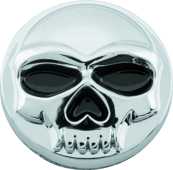 Kuryakyn Replacement Zombie Windshield Emblem Chrome