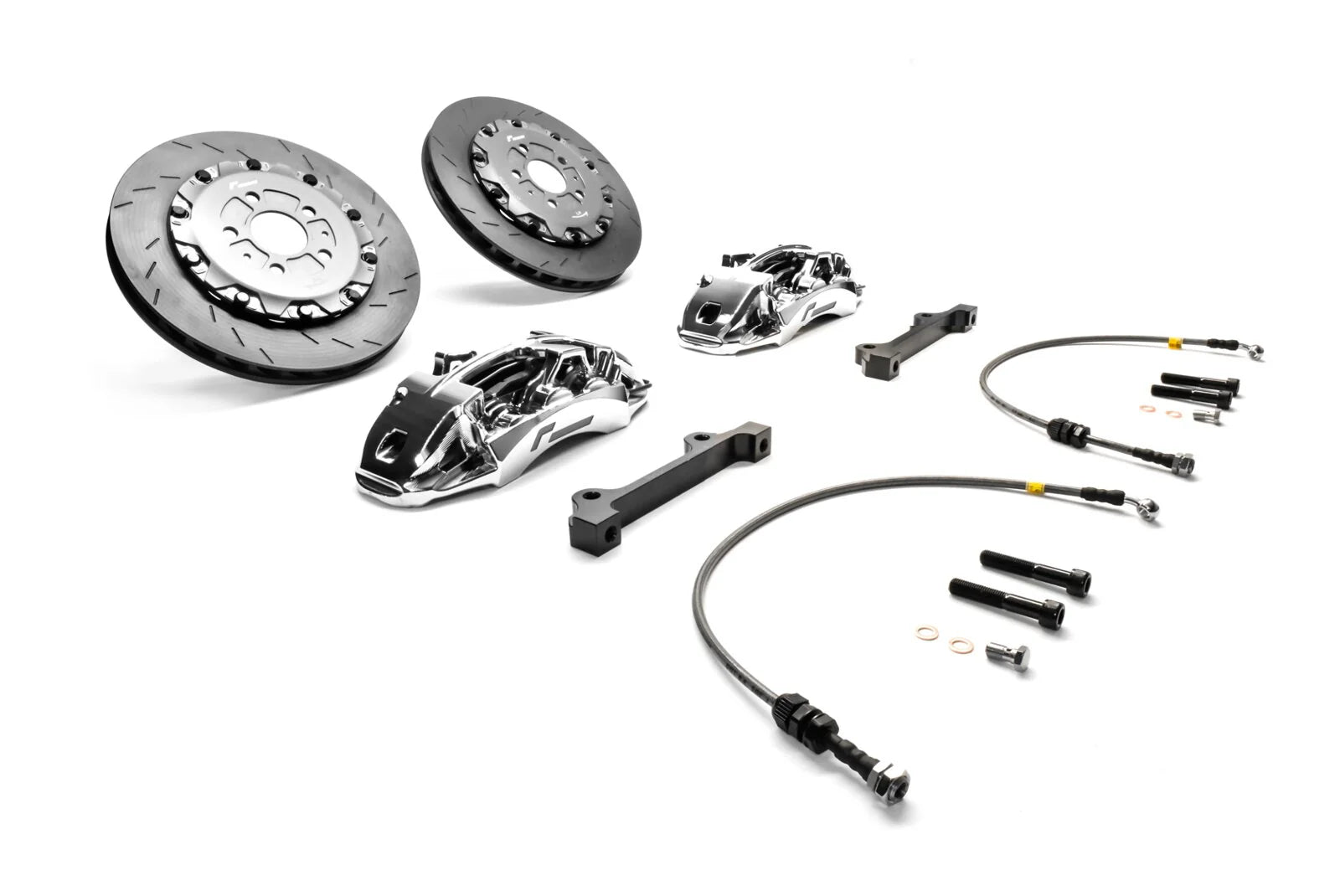 Stage 3 Big Brake Kit 380mm 6 Pot/A5 Platform/Yellow - 0